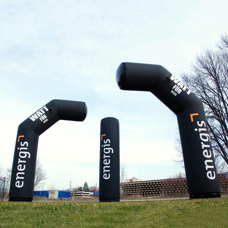 חצי קשת, חצי קשת מתנפחת למיתוג אישי, שיידפרו