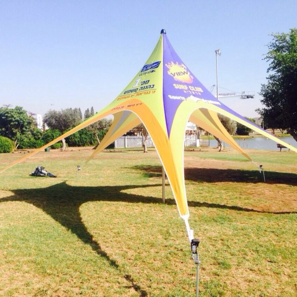 אוהל כוכב 8 על 8 דורטור פישר (1)