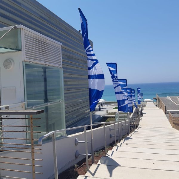 דגלים סיני 5 מטר מרכז פרס לשלום יפו (3)